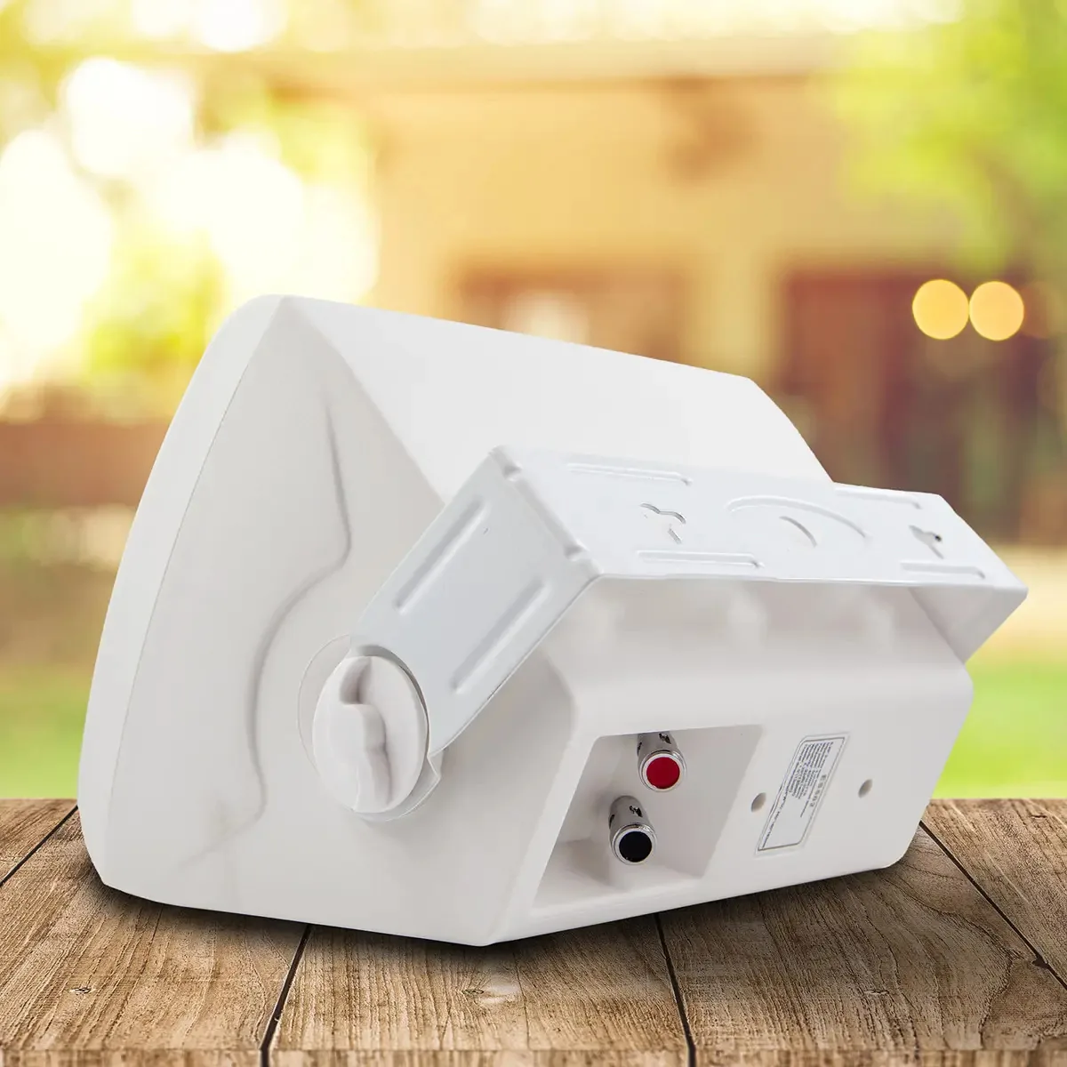 Emb Es502 - Alto-falantes Internos e Externos de 500 Watts de 2 Vias de 5.25 Polegadas com Graves Potentes | Suportes Giratórios de Montagem Sem Esforço | Resistência a Todas as Condições Climáticas
