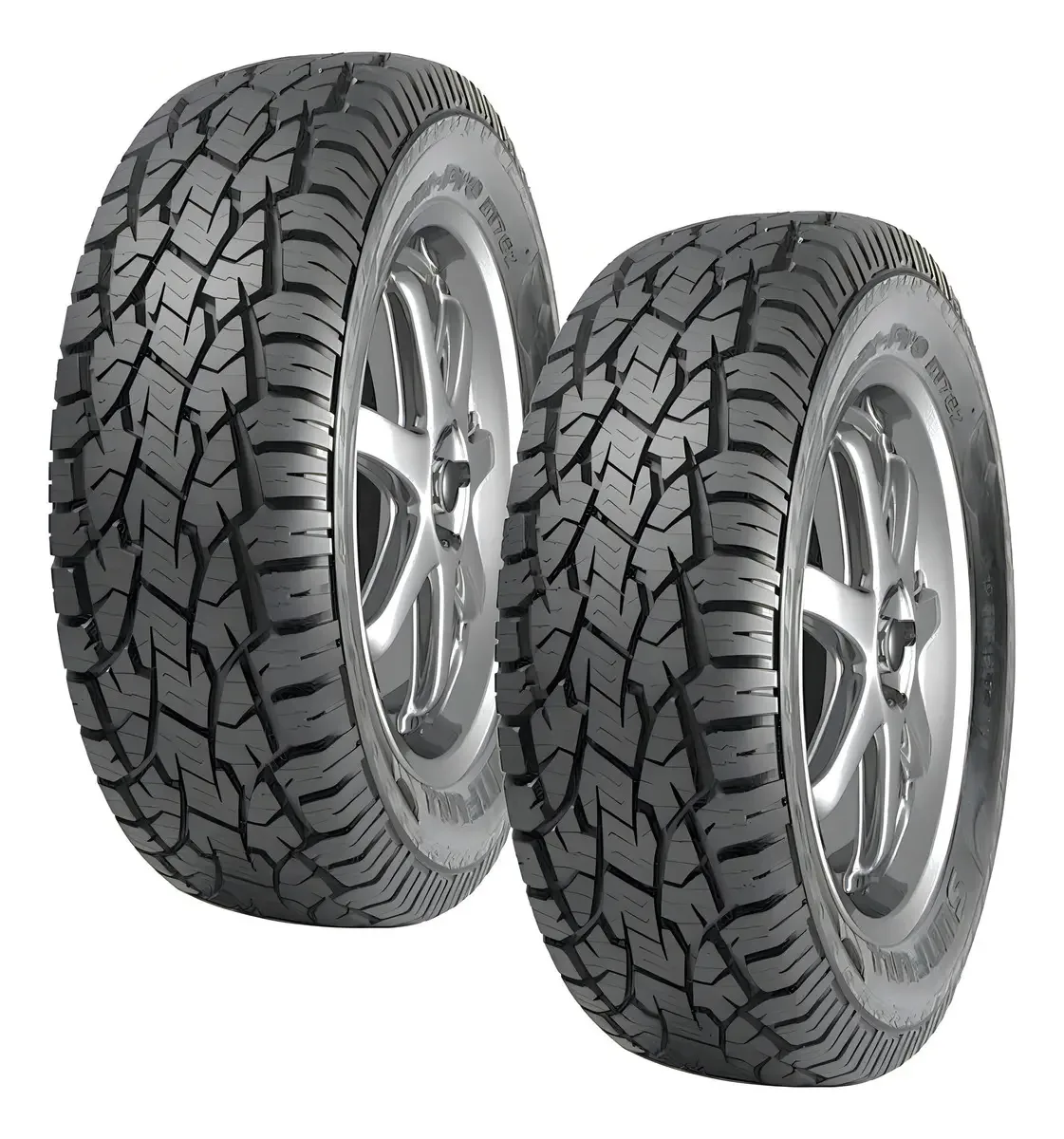 2 Pneus 265/70r16 Mont-pro At782 112t Radial Sunfull