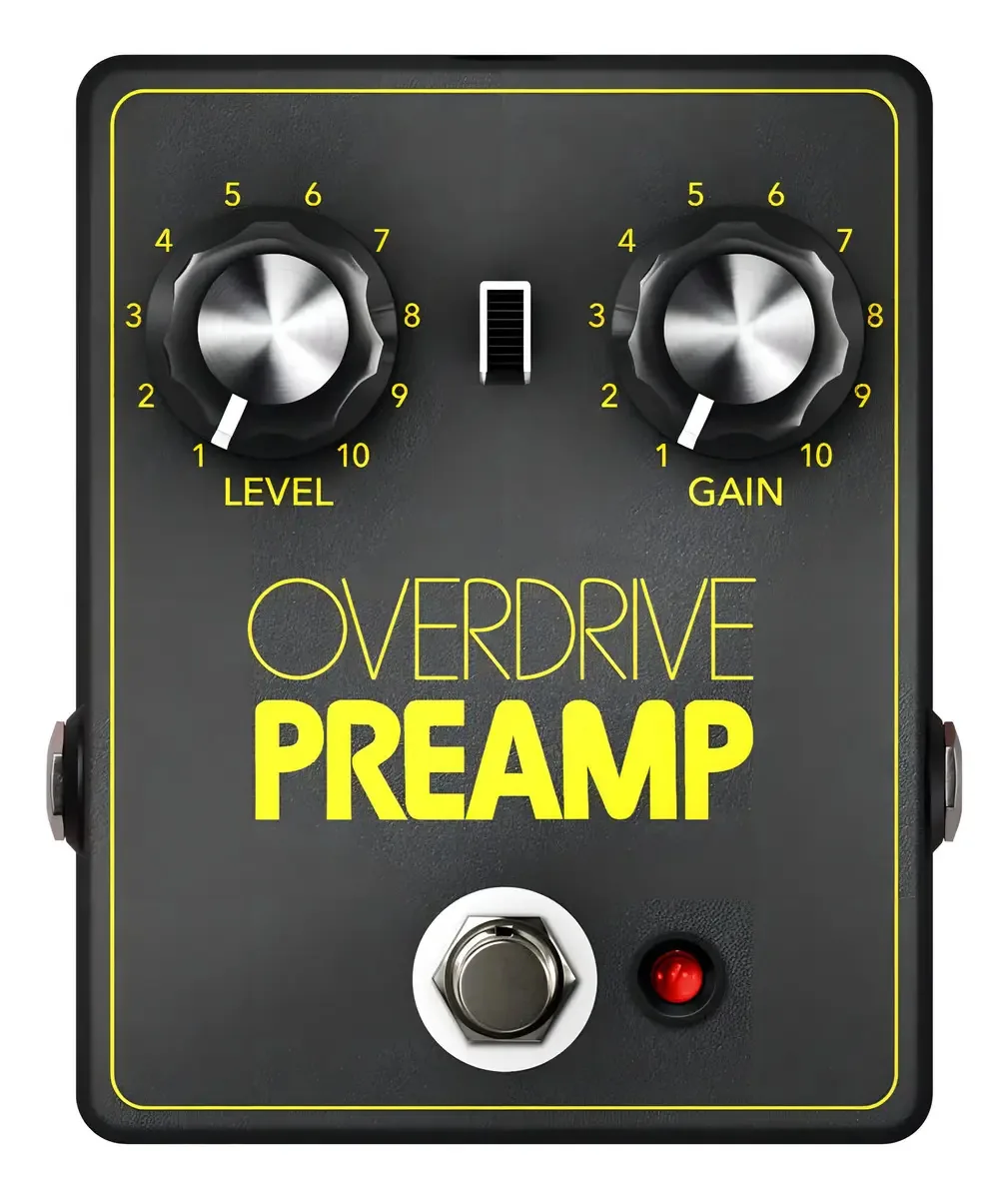 Pedal Jhs Op Overdrive Preamp Para Guitarra Preto