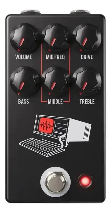 Pedal Jhs Hard Drive (black) Preto