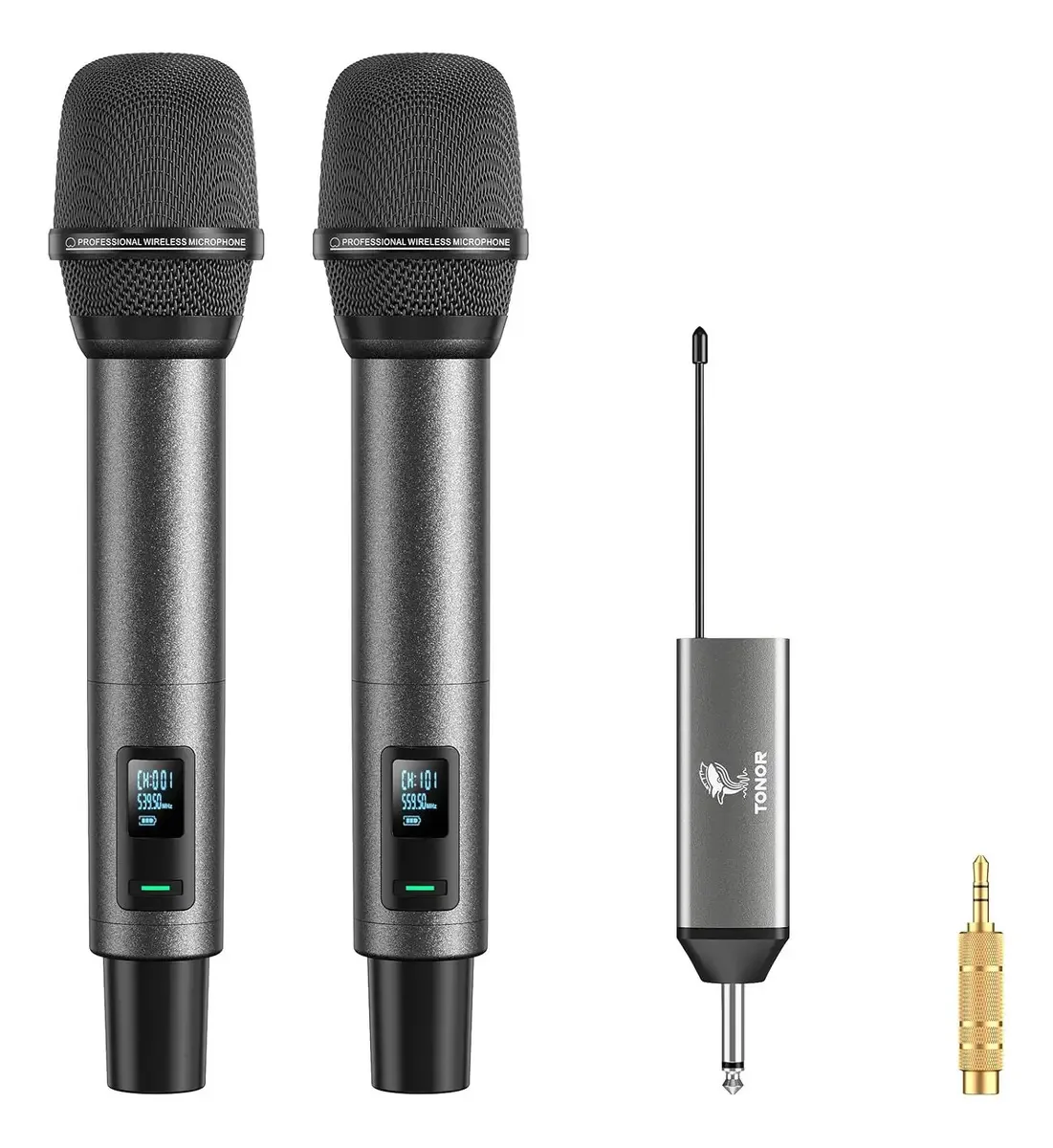 Microfones Tonor TW520 Dinâmico Cardioide cor cinza