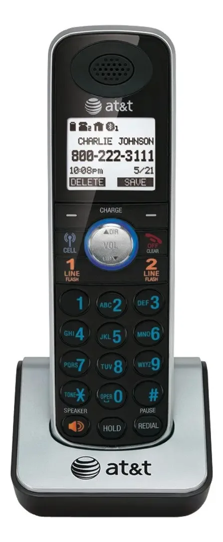 Telefone Adicional ATT TL86009 para o Sistema Telefônico ATT TL86109 (Pacote de Acesso Telefônico)