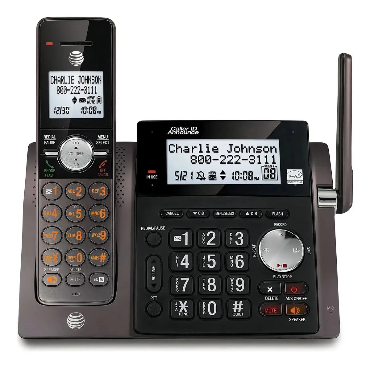 Telefone Sem Fio VTech CL83143 Preto