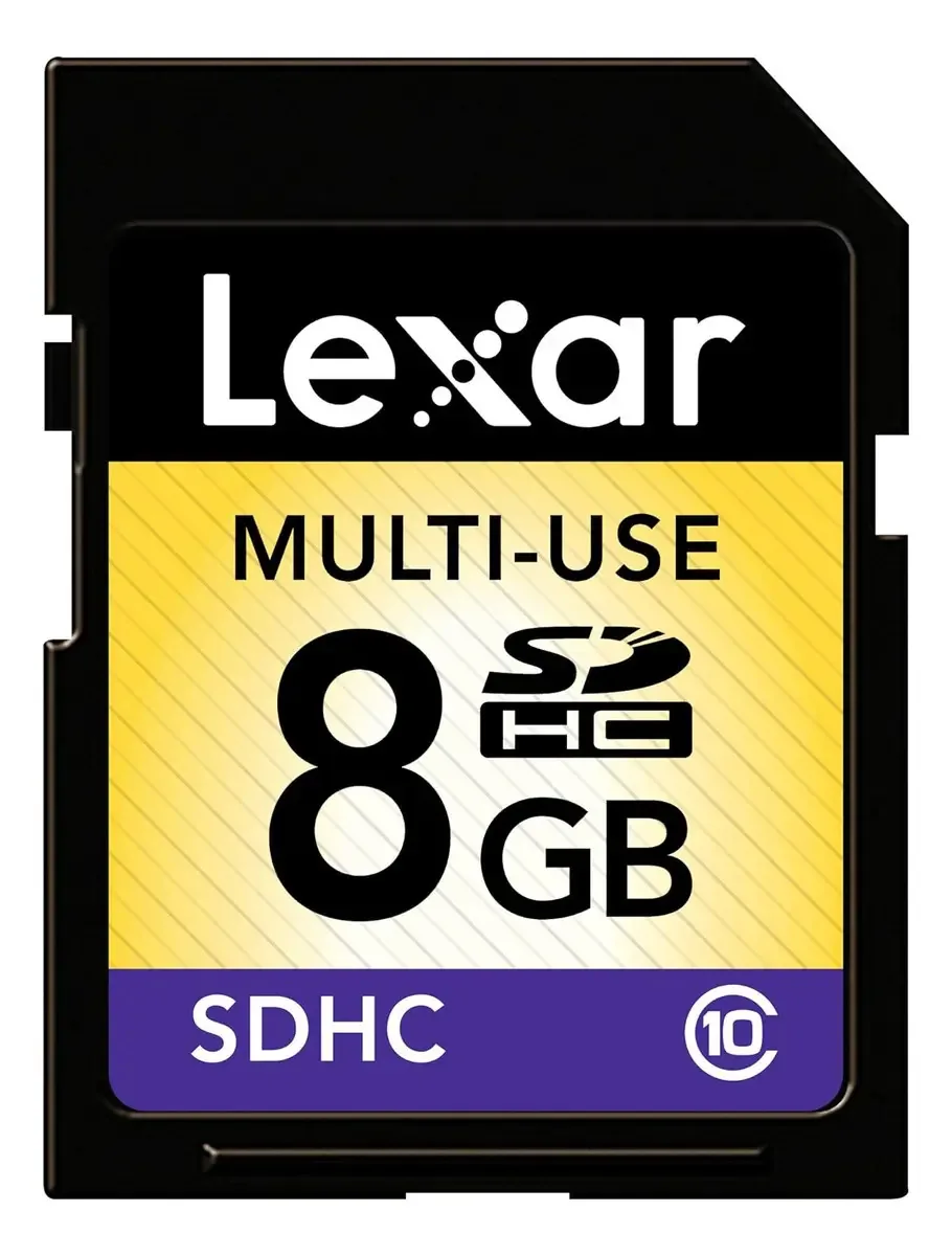 Cartão de memória Lexar SDHC 8GB Classe 4