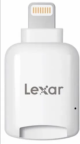 Leitor de memória Lexar Micro Sd Lightning iPhone iPad Microsd