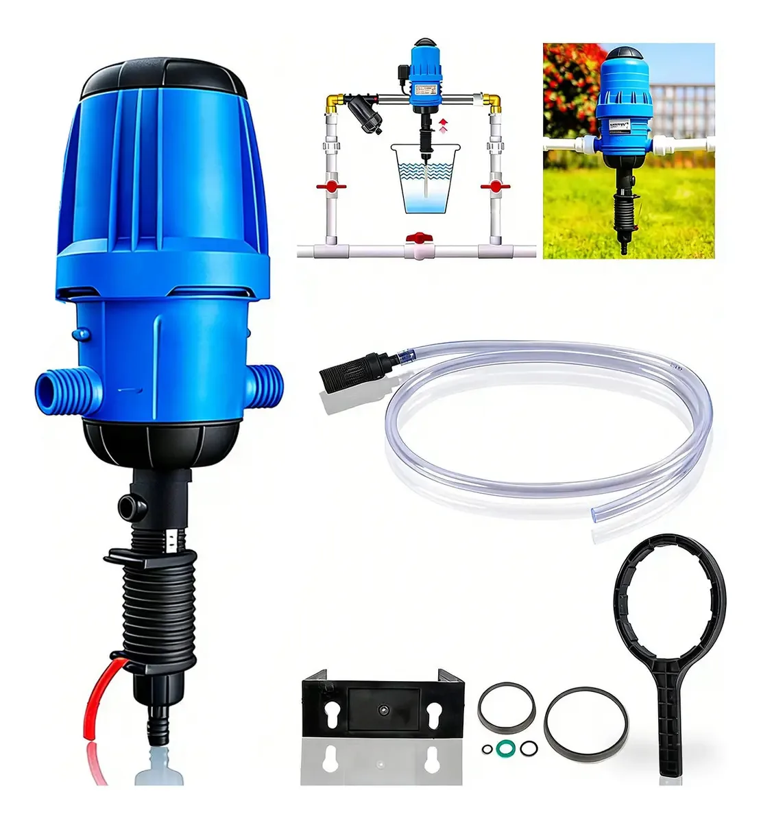 Bomba automática de fertilizante para pulverizadores agrícolas, bomba de diluição automática de economia de energia, 20-2500 litros/hora