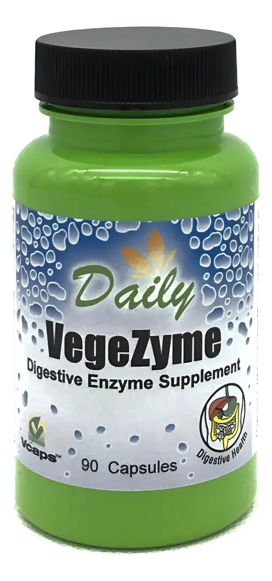 Fabricação diária de enzimas digestivas Vegezyme Chocolate vegetariano