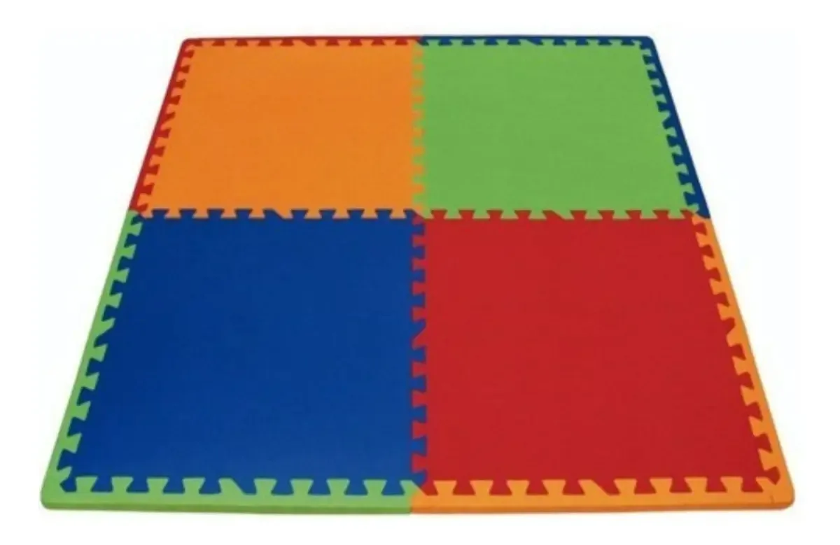 Tapete Borracha Eva Play Mat Color - Evamax