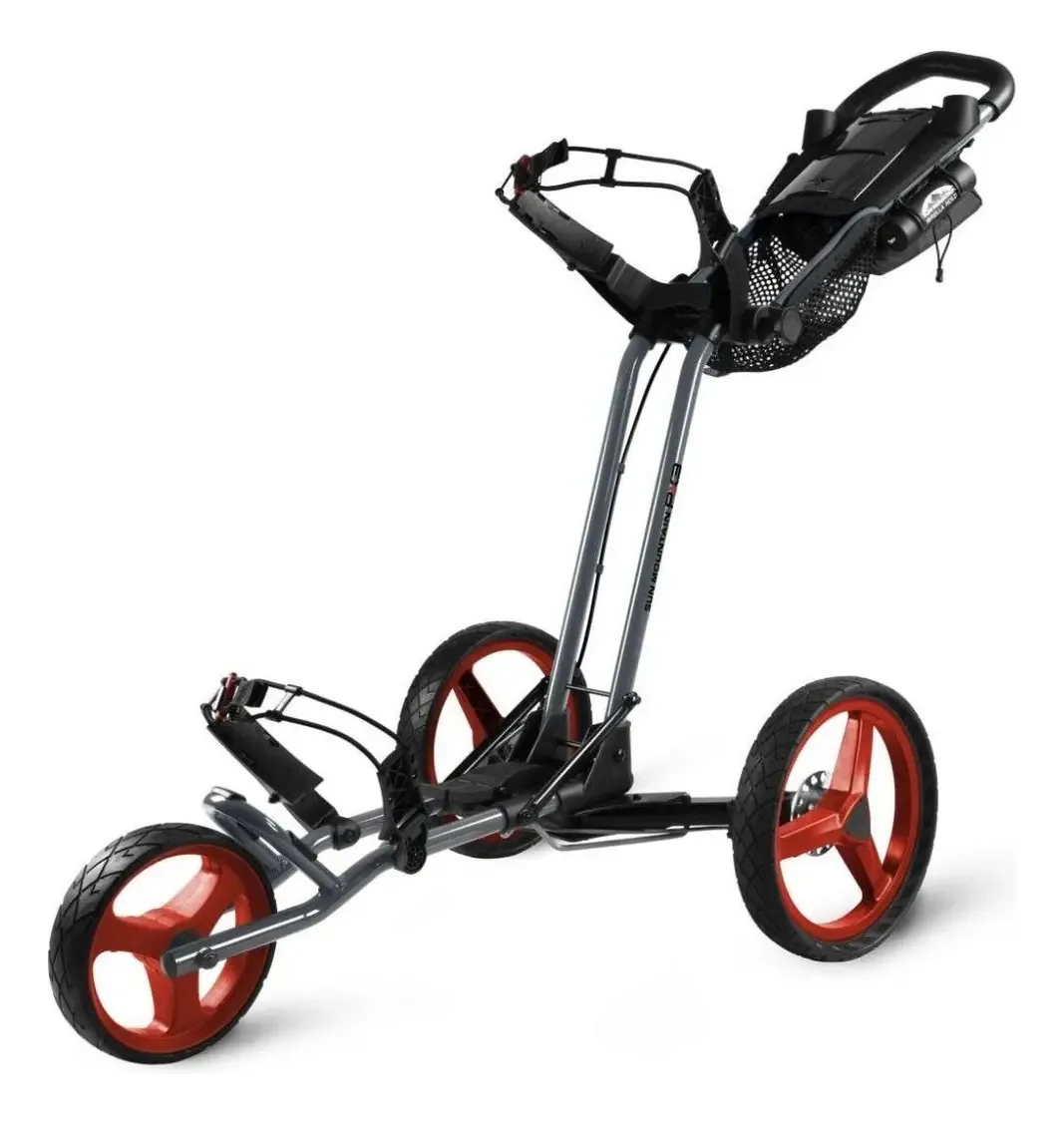 Caminhão de 3 rodas Sun Mountain Pathfinder Px cor cinza/vermelho