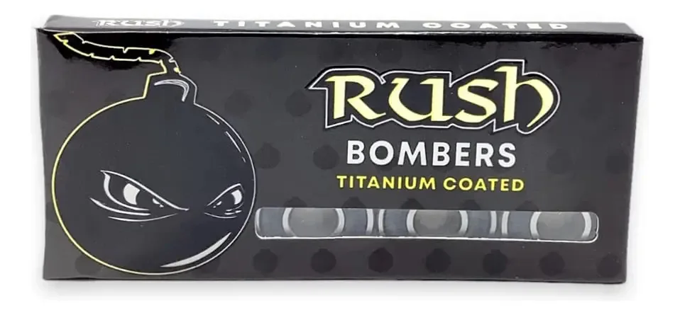 Rolamentos de skate revestidos de titânio Rush