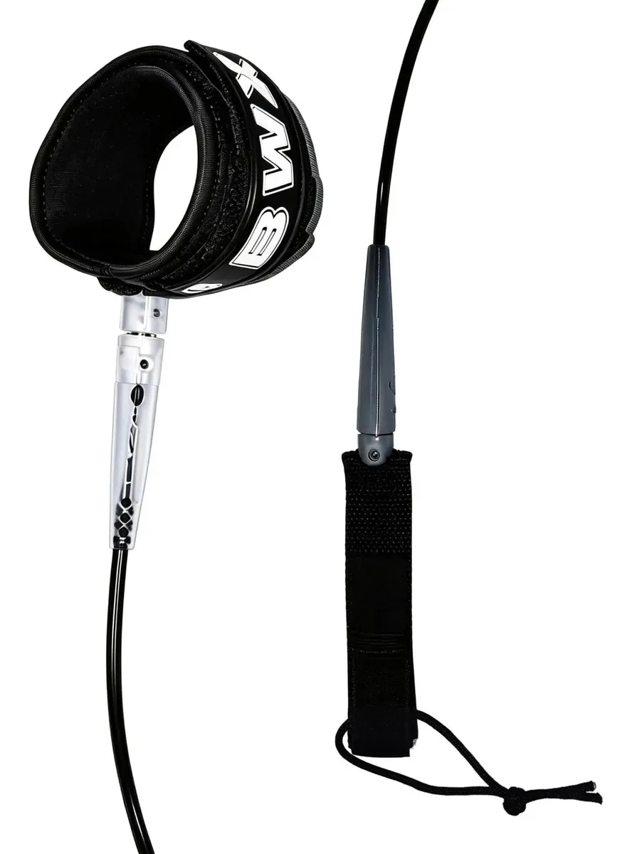 Leash Cordinha Prancha Surf Banana Wax Regular Preto