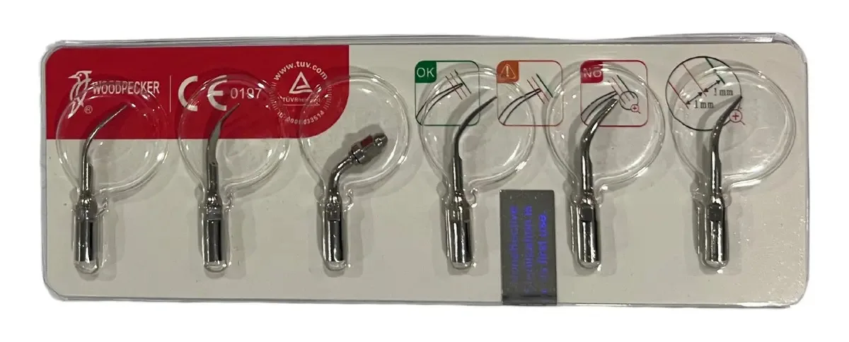 Kit Woodpecker de 6 pontas para Woodpecker Reamer, conjunto de 6 pontas