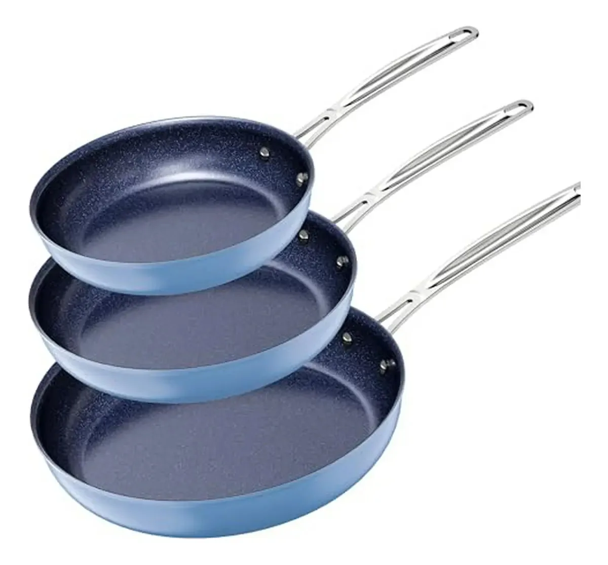 Conjunto de frigideiras Nuwave azul