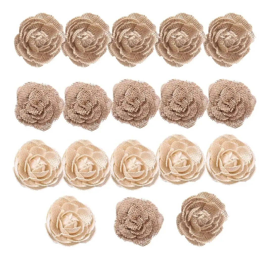 Flores de serapilheira feitas à mão para casamentos e artesanato