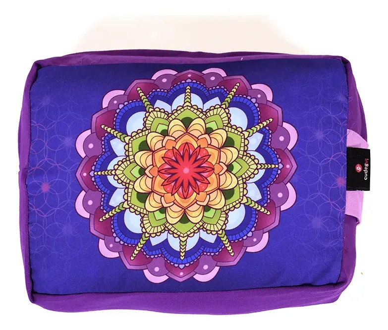 Almofada de meditação de viagem modelo Cudegui Zafu Chakras