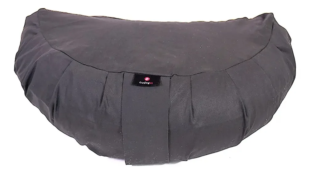 Almofada de meditação Cudegui Zafu O Half Moon Grey Brand