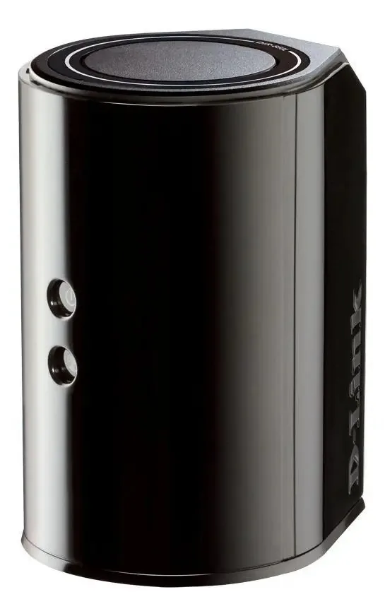 Roteador D-Link preto