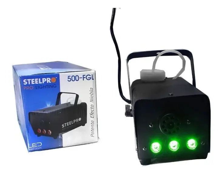 Espetacular máquina de fumaça RGB, poderoso efeito de neblina