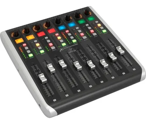Controlador USB Behringer X-touch Extender Universal Dj Midi, cor preta