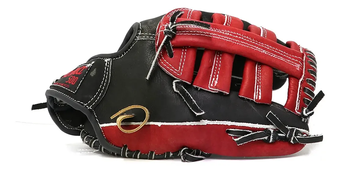Luva de beisebol para adultos Gema G500nr130324 13 em preto vermelho