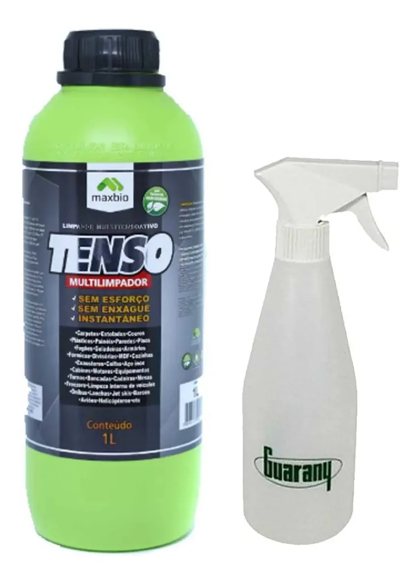 1l Limpa Estofados Banco De Carro + Aplicador Borrifador 500