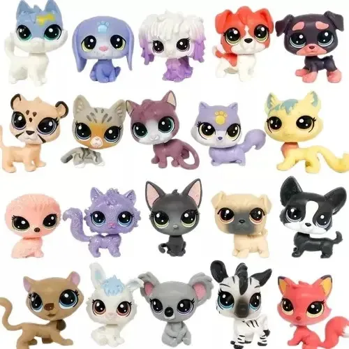 Littlest Pet Shop Kit Com 3 Figuras