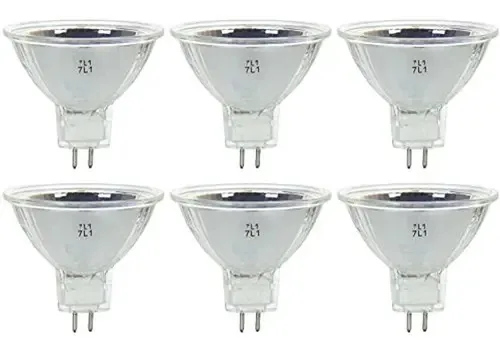 Lâmpadas halógenas Sunlite 20mr16nsp12v6pk 20w 12v Mr16