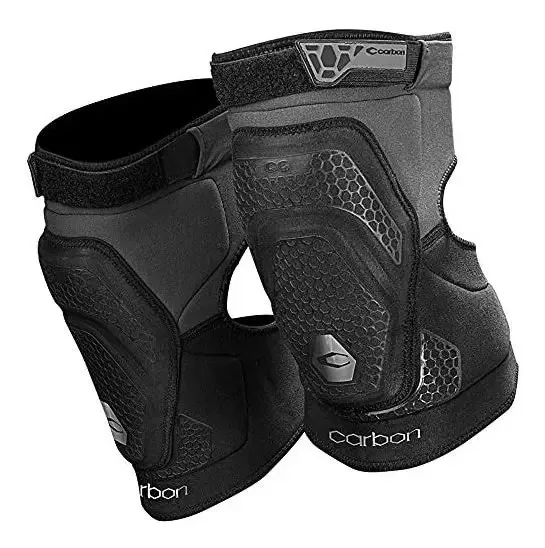 Joelheiras de Carbono CC Paintball Nível Profissional, XX-Large