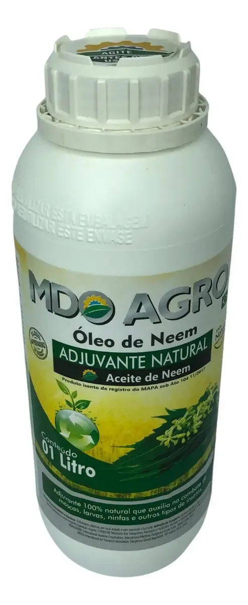 Puro Neen 1l Óleo Natural Orgânico Anti Pragas Insetos Mosca