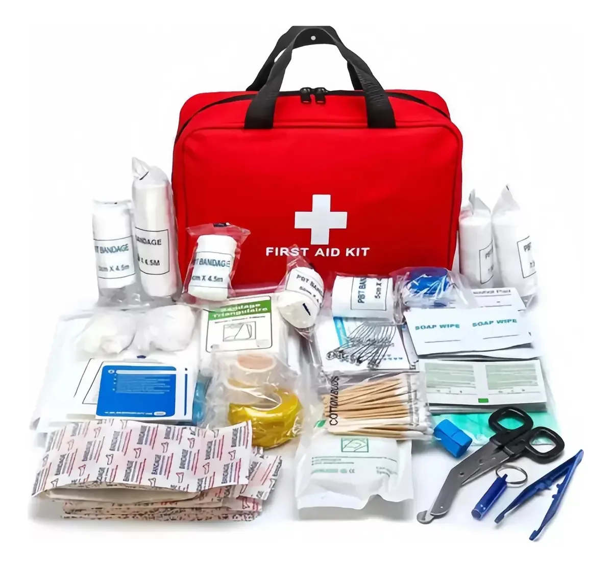 Kit de primeiros socorros portátil Blekrasi, tipo de bolsa: 152 unidades