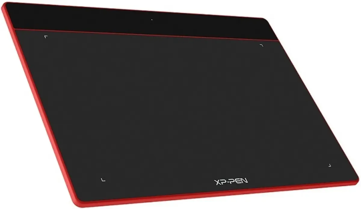 Tablet gráfico vermelho XP-Pen Deco Fun Xs