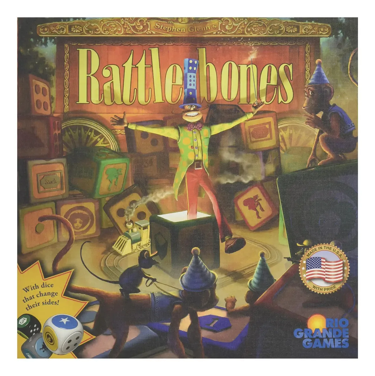 Jogo de tabuleiro Rattlebones