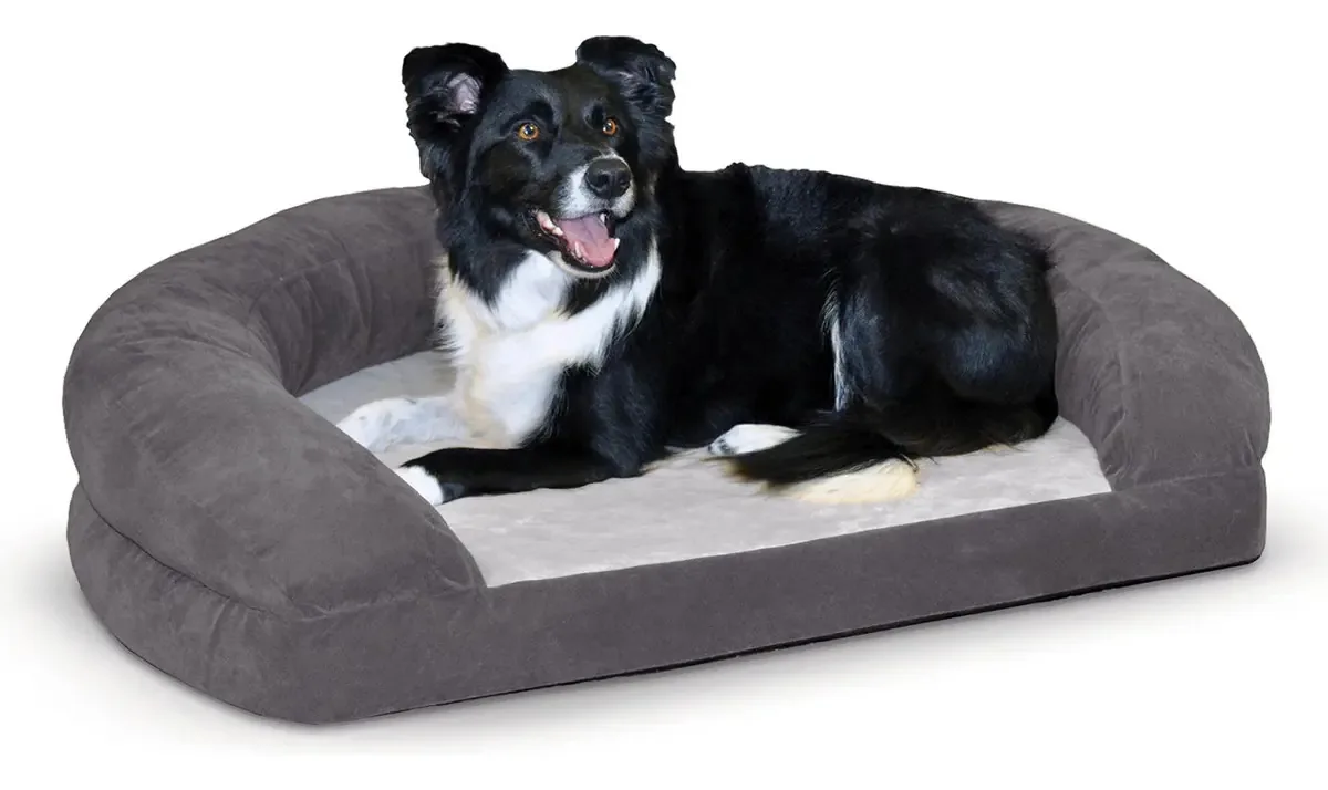 K&h Pet Products Ortho Bolster Sleeper - par de camas ortopédicas