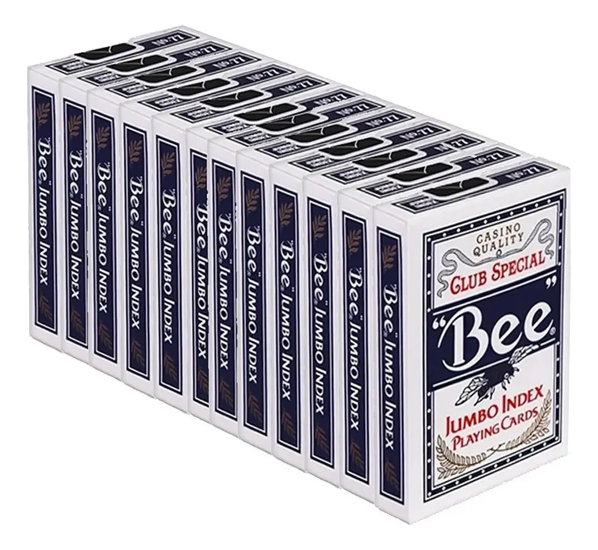 Baralhos De Poker Novelty Bee 12 Baralhos Cor Do Verso Azul E Vermelho