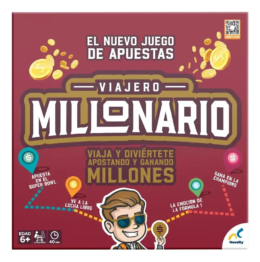 Jogo de tabuleiro Millionaire Traveler