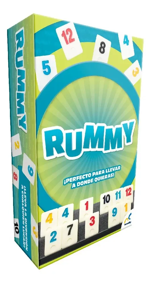 Jogo de tabuleiro Rummy Travel