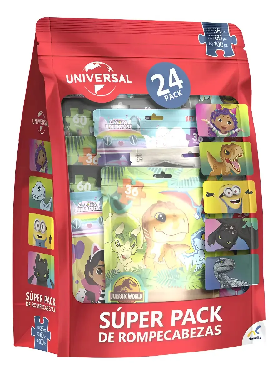 Quebra-cabeças inovadores Super Pack 24
