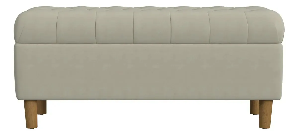 Decoração de casa Homepop | Banco de armazenamento otomano