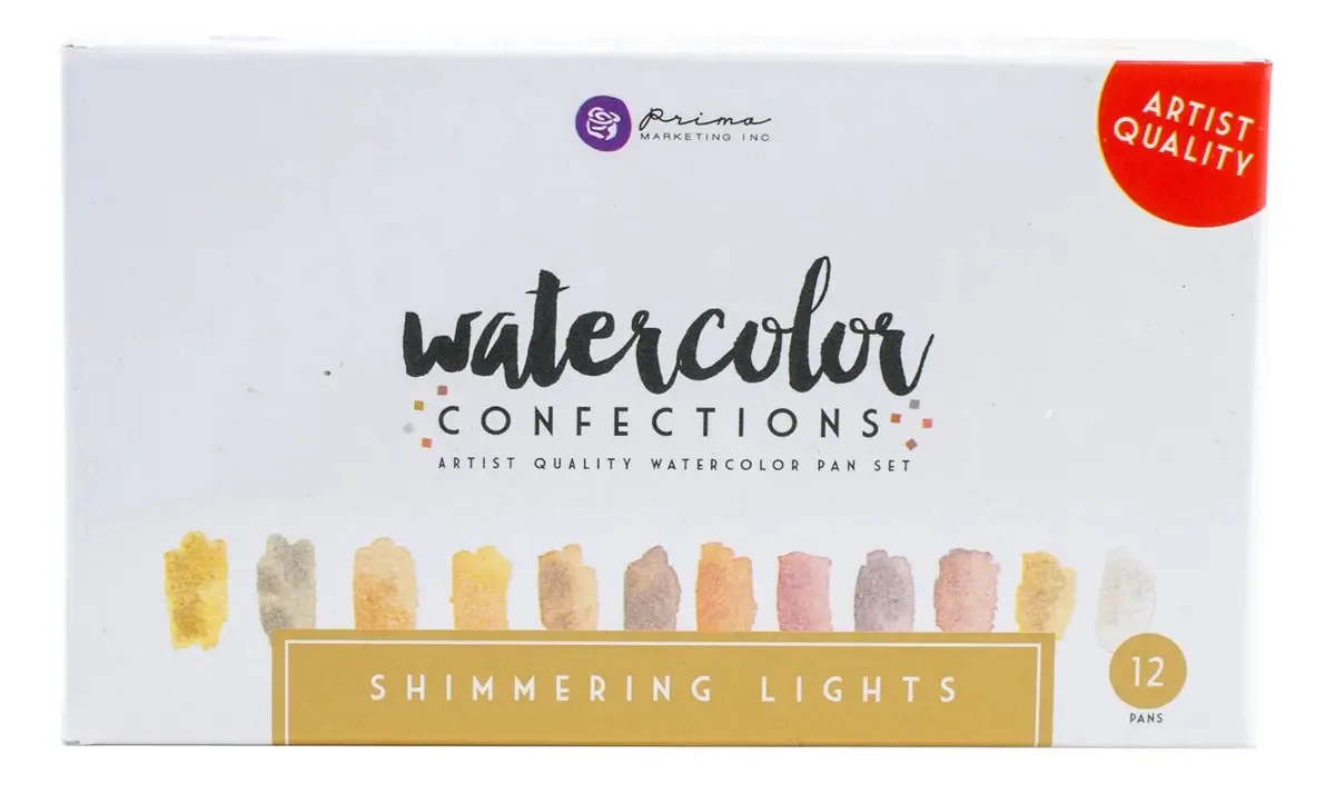 Luzes brilhantes de confecção em aquarela | Prima Marketing 59026