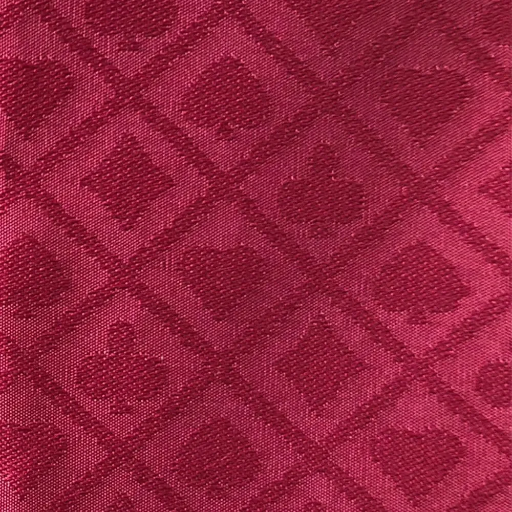 Seção de 108x60 Polegadas de Tecido Rápido para Mesa de Poker Adequada (burgundy)