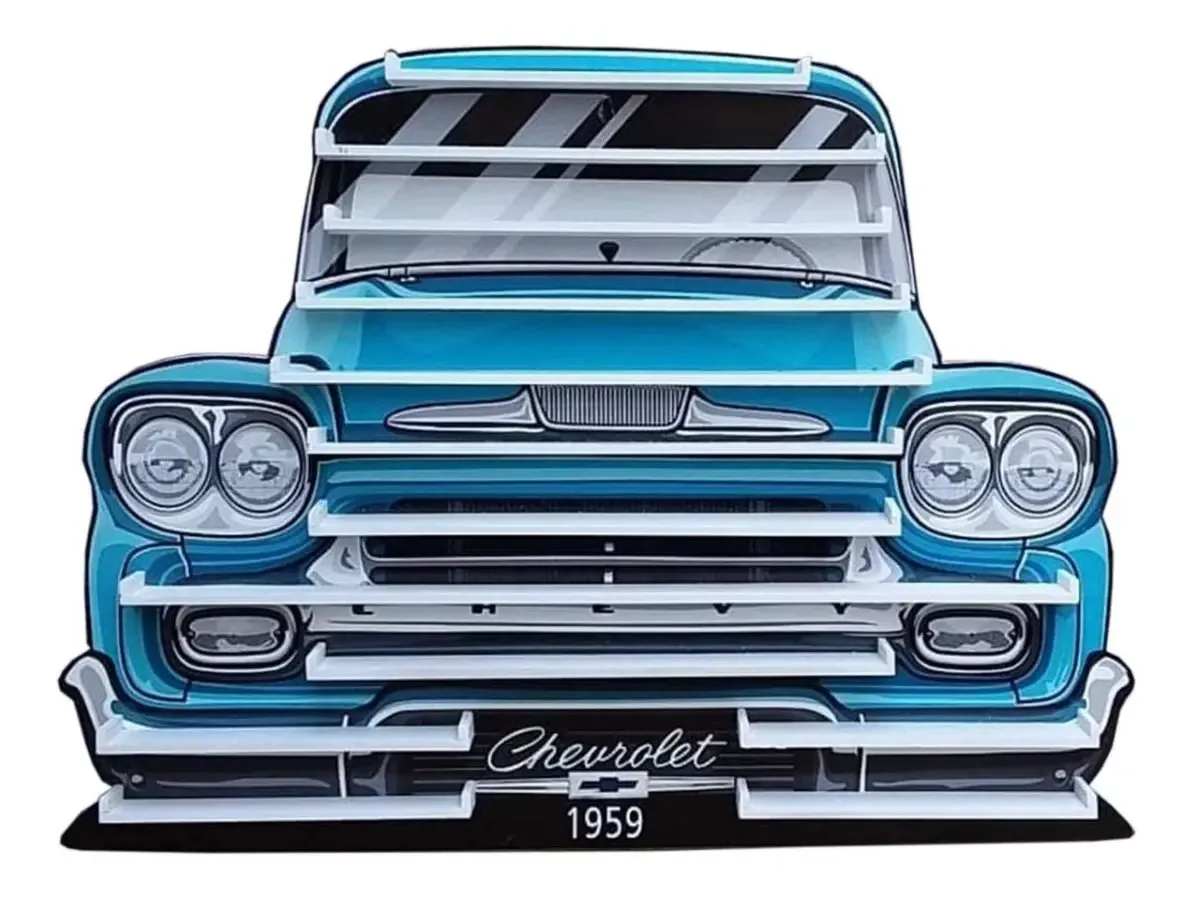Display de carro em escala 70 X45
