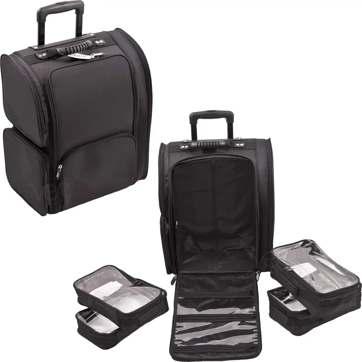 Organizador de maquiagem Sunrise SC6401nlab - preto