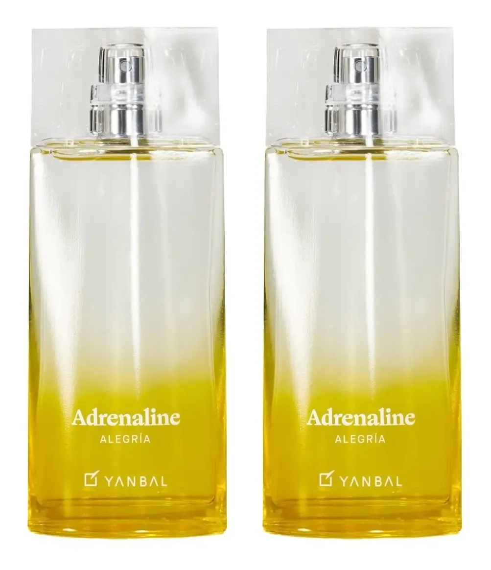 2 Perfumes Adrenaline Alegria