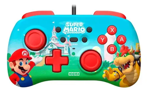 Controle HoriPad Mini Super Mario Para Switch