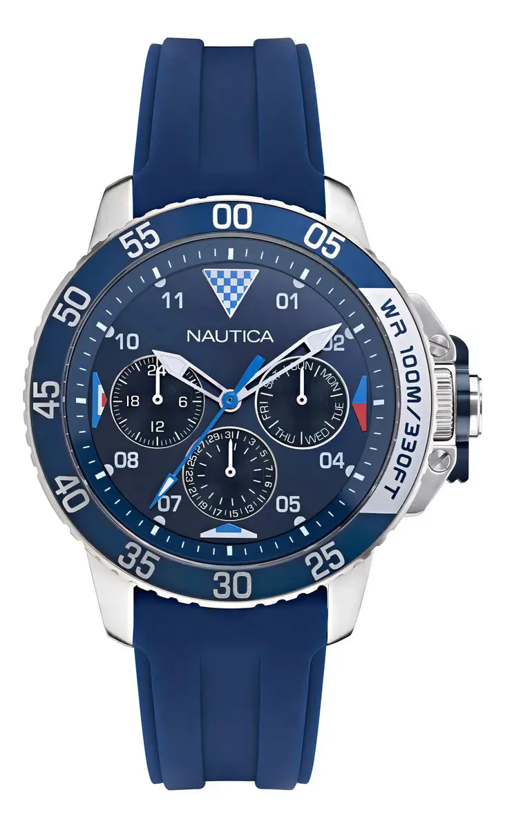 Relógio masculino Nautica Napbhs009