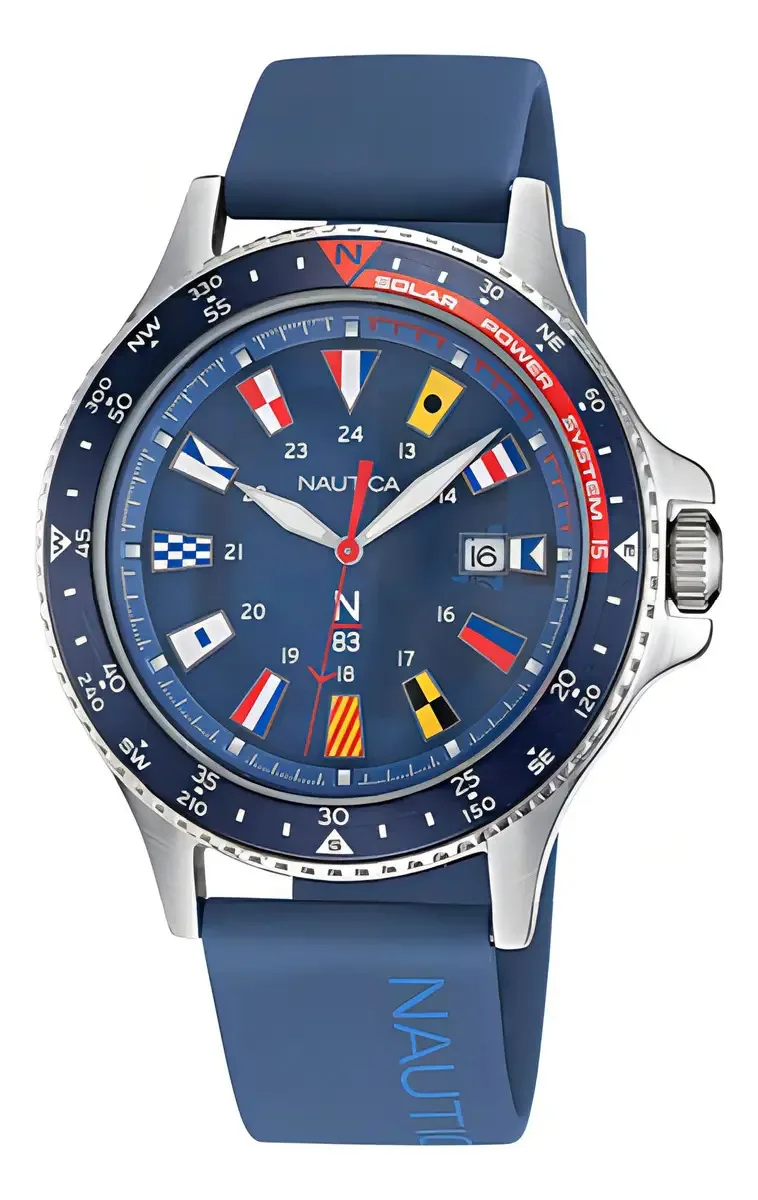 Relógio masculino Nautica N83 Napcba128 azul