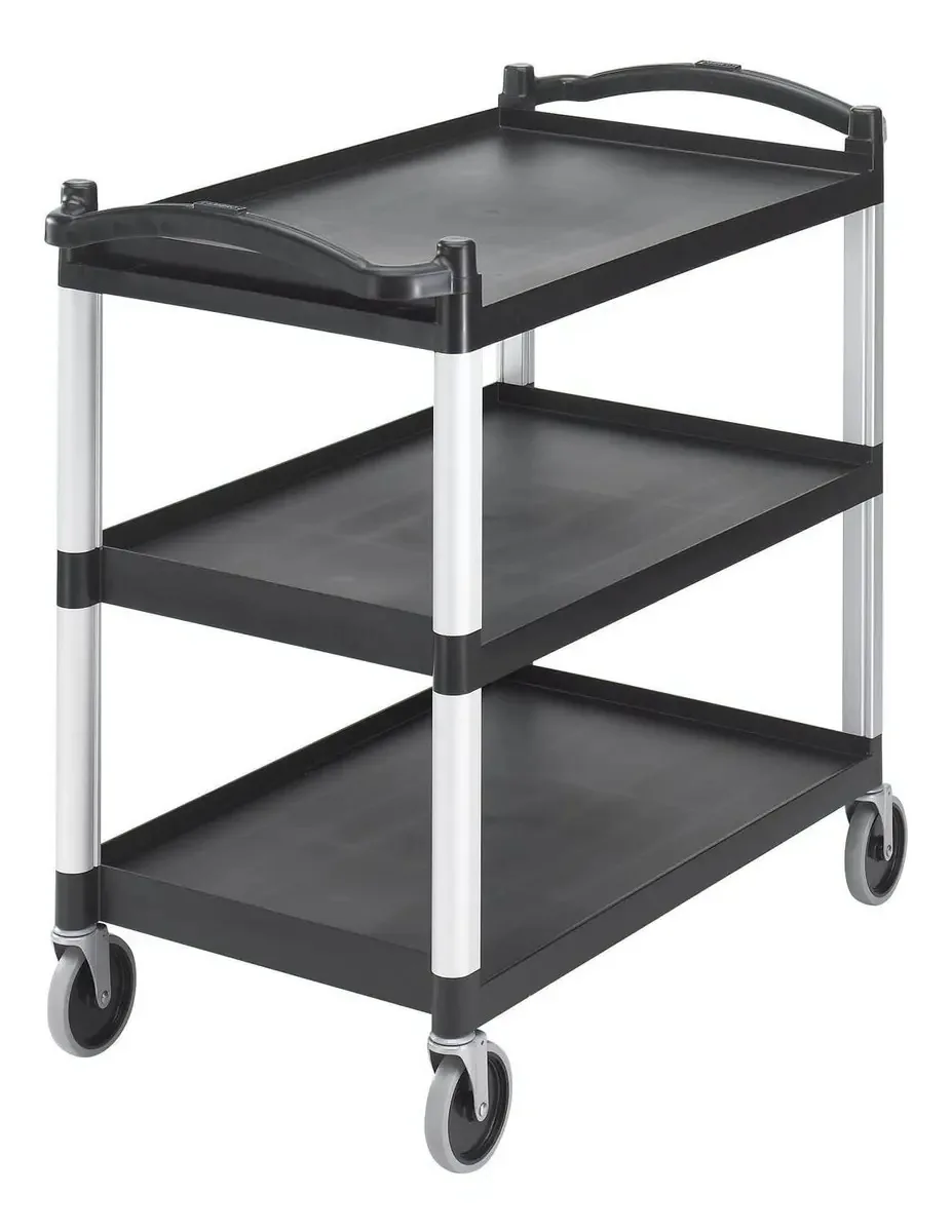 Carrito Multiusos Mesa De Servicio 3 Entrepaños - Cambro