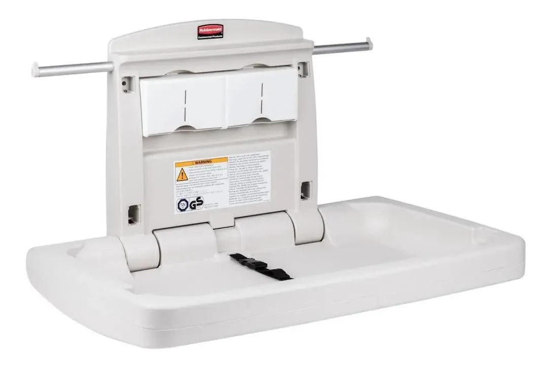 Rubbermaid IRUBB-FG781888LPLAT trocador para bebes cinza