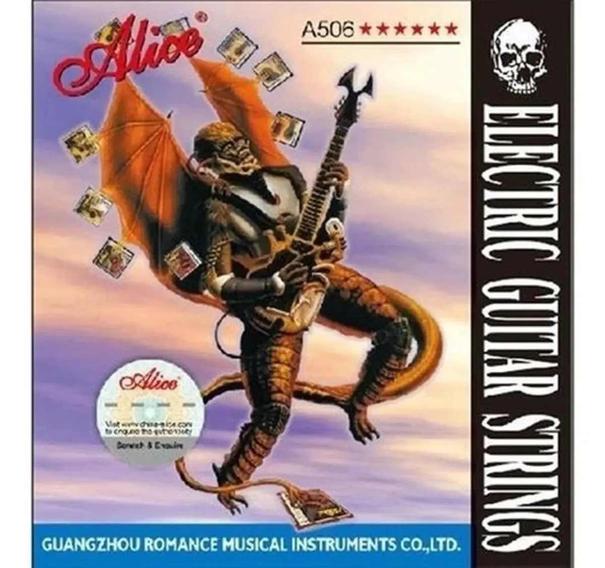 Corda de guitarra elétrica 9-42 Alice A506sl