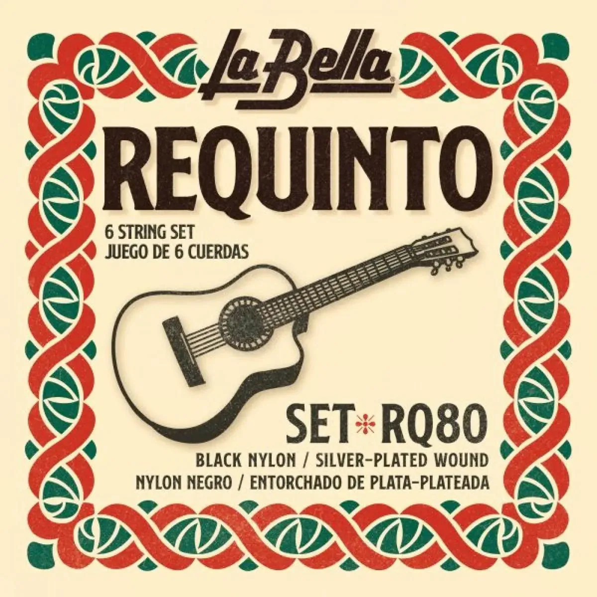 Corda La Bella para Requinto Rq80 6 cordas